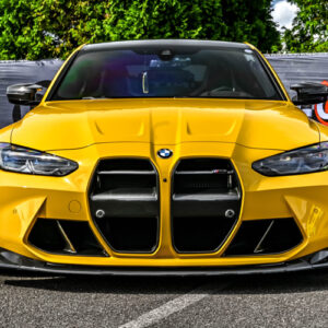 csl style carbon fiber front bumper lip for 21 24 bmw g80 m3 g82 g83 m4