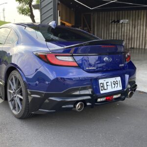 trd style rear lip for 2022+ toyota gr86 subaru brz zd8 zn8