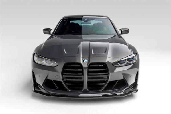 v style vorsteiner carbon fiber front bumper lip for 21 24 bmw g80 m3 g82 g83 m4