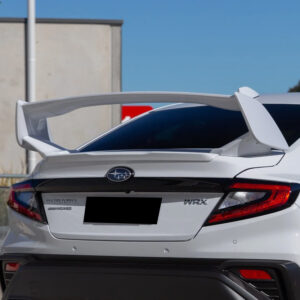 sti style unpainted spoiler wing for 22 24 subaru wrx vb rs ts trunk boot wing