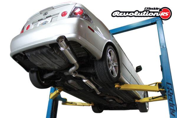 trust greddy revolution rs cat back exhaust – lexus is300 1998 2005