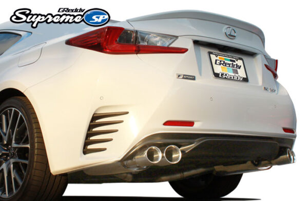 trust greddy supreme sp axleback exhaust – lexus rc350