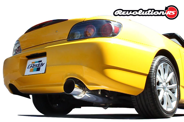 trust greddy revolution rs cat back exhaust – honda s2000 (single exit)
