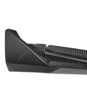 csl style carbon fiber front bumper lip for 21 24 bmw g80 m3 g82 g83 m4