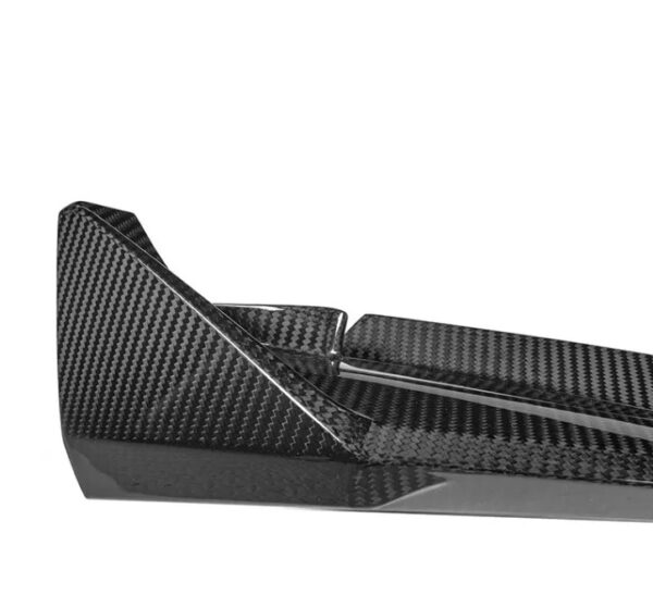 csl style carbon fiber front bumper lip for 21 24 bmw g80 m3 g82 g83 m4