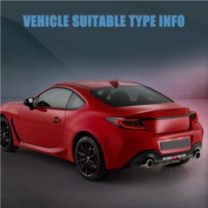 smoke led dynamic taillights for 22+ toyota gr86 subaru brz tail lights