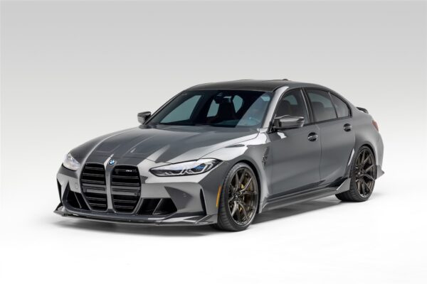 v style vorsteiner carbon fiber front bumper lip for 21 24 bmw g80 m3 g82 g83 m4