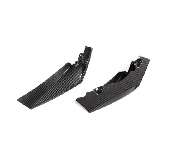 csl style carbon fiber front bumper lip for 21 24 bmw g80 m3 g82 g83 m4