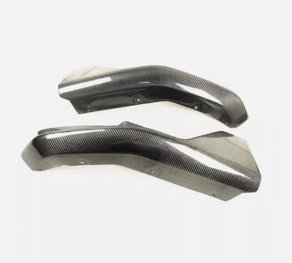 m performance style carbon diffuser rear splitter 3pcs for 2021 2024 bmw m3 m4 g80 g82