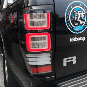 black 3d led tail lights dynamic blinker for 11 20 ford ranger mk1 mk2 wildtrak taillights