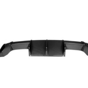 m performance style carbon diffuser rear splitter 3pcs for 2021 2024 bmw m3 m4 g80 g82