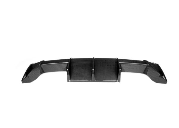 m performance style carbon diffuser rear splitter 3pcs for 2021 2024 bmw m3 m4 g80 g82