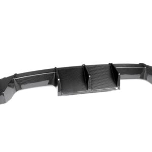 m performance style carbon diffuser rear splitter 3pcs for 2021 2024 bmw m3 m4 g80 g82