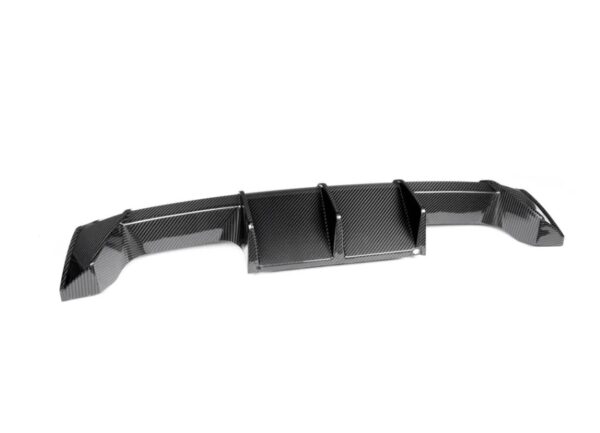 m performance style carbon diffuser rear splitter 3pcs for 2021 2024 bmw m3 m4 g80 g82