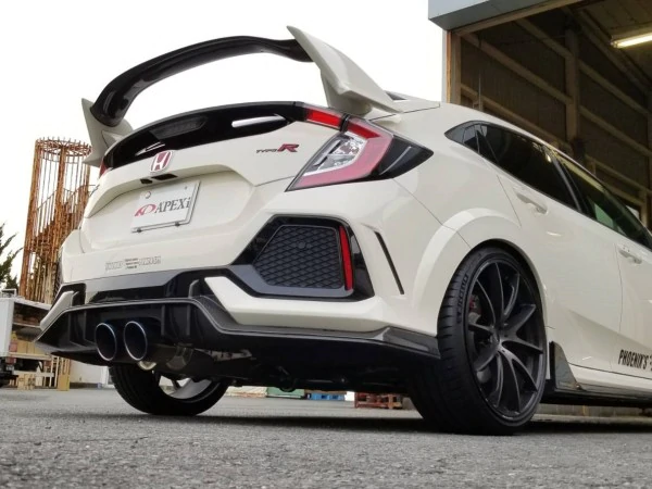 apexi n1 x evolution extreme cat back exhaust – honda civic fk8 type r