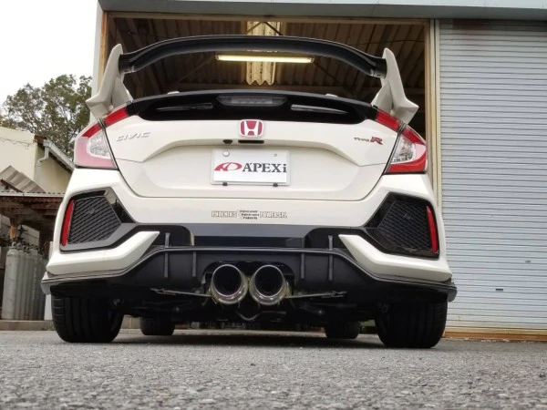 apexi n1 x evolution extreme cat back exhaust – honda civic fk8 type r