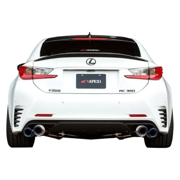 apexi n1 x evolution extreme catback exhaust – lexus rc350