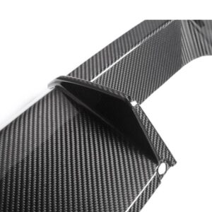m performance style carbon diffuser rear splitter 3pcs for 2021 2024 bmw m3 m4 g80 g82