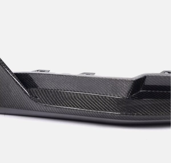 dry carbon fiber rear bumper side splitter for 21 24 bmw m4 g82 g83