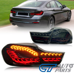 black 3d oled sequential tail lights for 2014 2020 bmw f32 f33 f82 f83 m4 4 series taillights