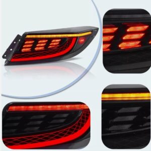 smoke led dynamic taillights for 22+ toyota gr86 subaru brz tail lights