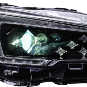 coplus stellar star logo led drl headlights for 14 17 subaru wrx sti levorg va