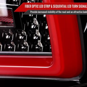 spec d jet black led taillights for 08 13 subaru impreza wrx sti g3 4d tail lights