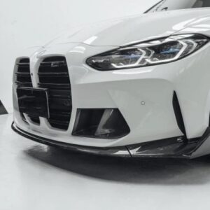 csl style carbon fiber front bumper lip for 21 24 bmw g80 m3 g82 g83 m4