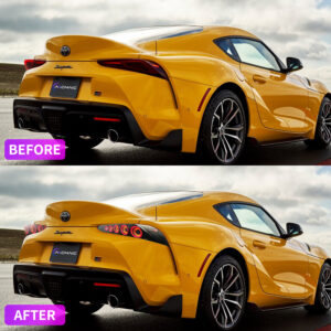 olm legacy 3d sequential led taillights for 2019 2024 toyota supra a90 a91 tail lights