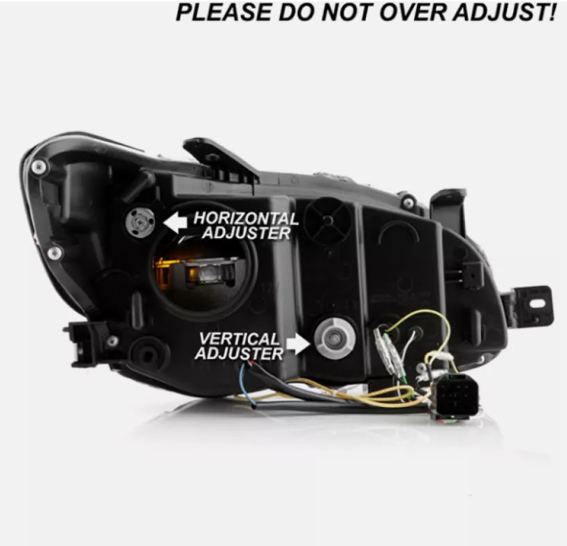 apex led drl dynamic blinker headlights for 18 21 subaru wrx sti v1 levorg