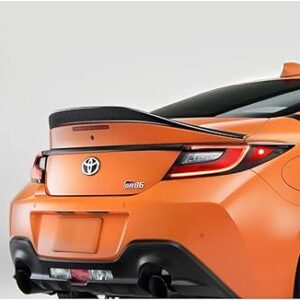 trd style unpatined rear spoiler wing for 2022+ toyota gr86 subaru brz zd8 zn8