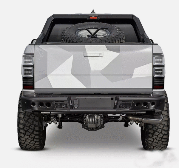 black 3d led tail lights dynamic blinker for 11 20 ford ranger mk1 mk2 wildtrak taillights