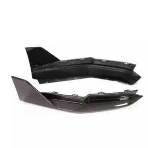 dry carbon fiber rear bumper side splitter for 21 24 bmw m3 g80