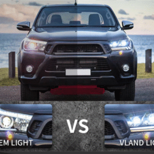 black led projector headlights dynamic indicators for 2015 2020 toyota hilux revo head lights