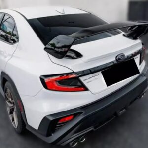 sti style unpainted spoiler wing for 22 24 subaru wrx vb rs ts trunk boot wing