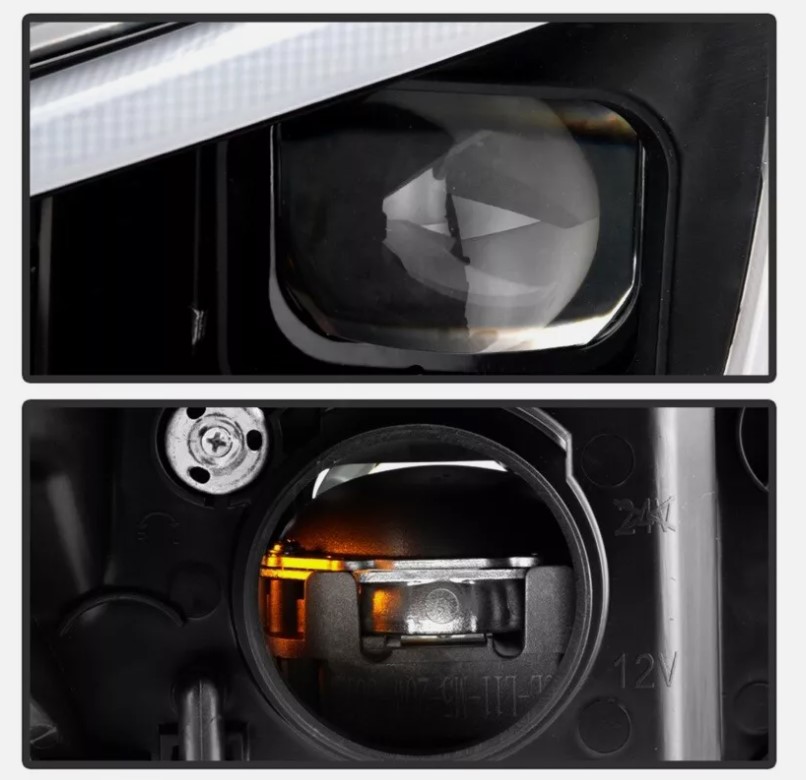 apex led drl dynamic blinker headlights for 18 21 subaru wrx sti v1 levorg