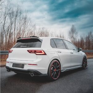 mk8 r style red led dynamic tail lights for 2021 2024 vw golf 8 viii taillights