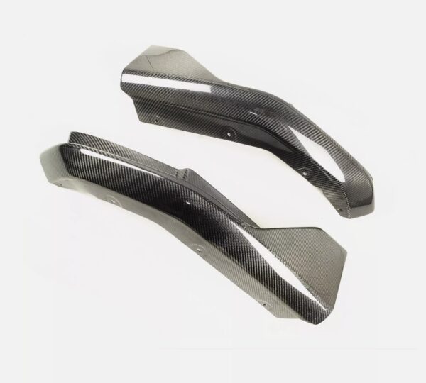 m performance style carbon diffuser rear splitter 3pcs for 2021 2024 bmw m3 m4 g80 g82