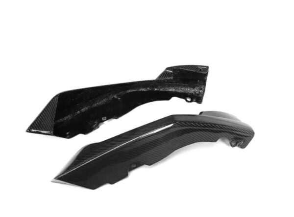 m performance style carbon fiber front bumper lip for 21 24 bmw g80 m3 g82 g83 m4