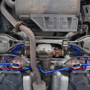 hardrace rear camber arms – nissan 350z