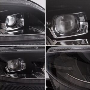 full led projector headlights for 2003 2008 mazda 6 w/start up animation