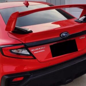 sti style unpainted spoiler wing for 22 24 subaru wrx vb rs ts trunk boot wing