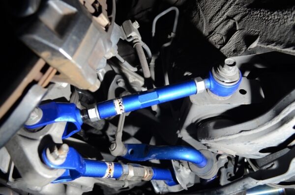 hardrace rear traction rods – nissan 370z