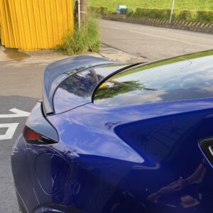 trd style unpatined rear spoiler wing for 2022+ toyota gr86 subaru brz zd8 zn8