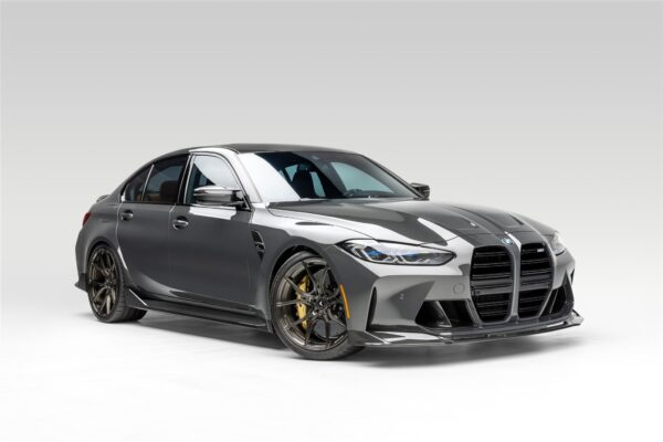 v style vorsteiner carbon fiber front bumper lip for 21 24 bmw g80 m3 g82 g83 m4