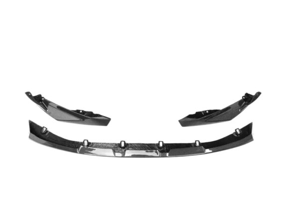 m performance style carbon fiber front bumper lip for 21 24 bmw g80 m3 g82 g83 m4