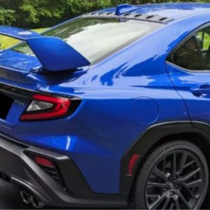 sti style unpainted spoiler wing for 22 24 subaru wrx vb rs ts trunk boot wing