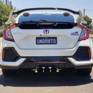 invidia q300 catback exhaust – honda civic fk8 type r