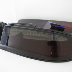 jdm smoke red taillights & garnish for 93 98 nissan silvia s14 200sx tail lights