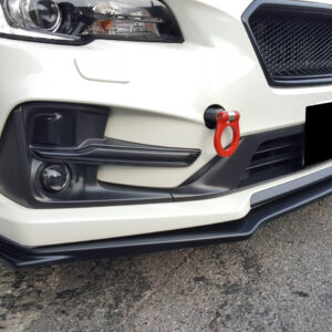sti style front bumper lip spoiler for 2015 2021 subaru levorg sti